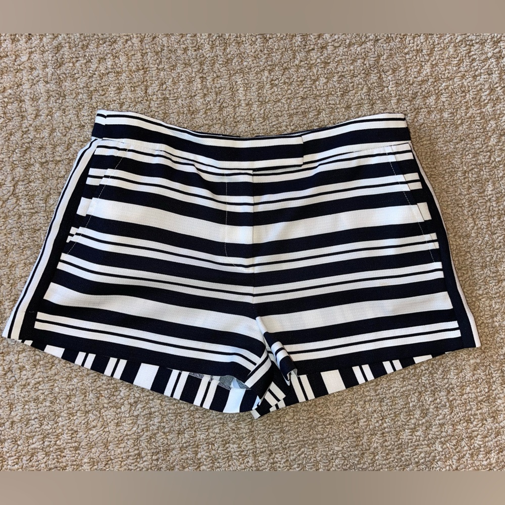 Tibi striped shorts with pockets